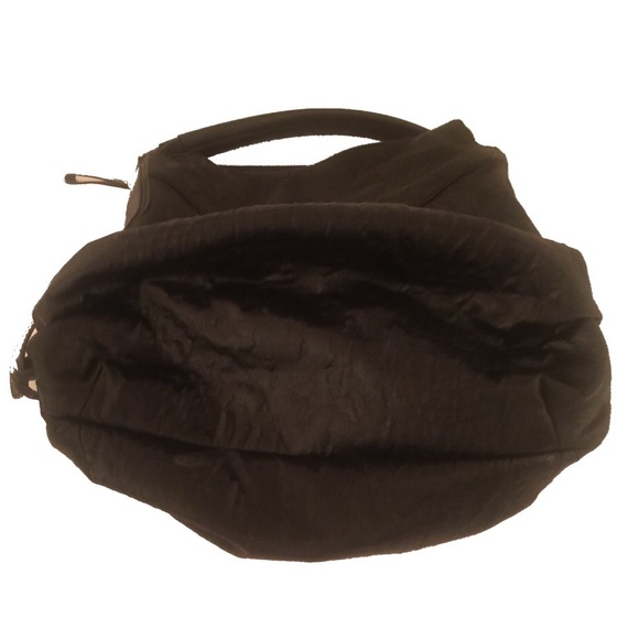 Francesco Biasia Ellen Black Slouchy Hobo Bag - Picture 5 of 8